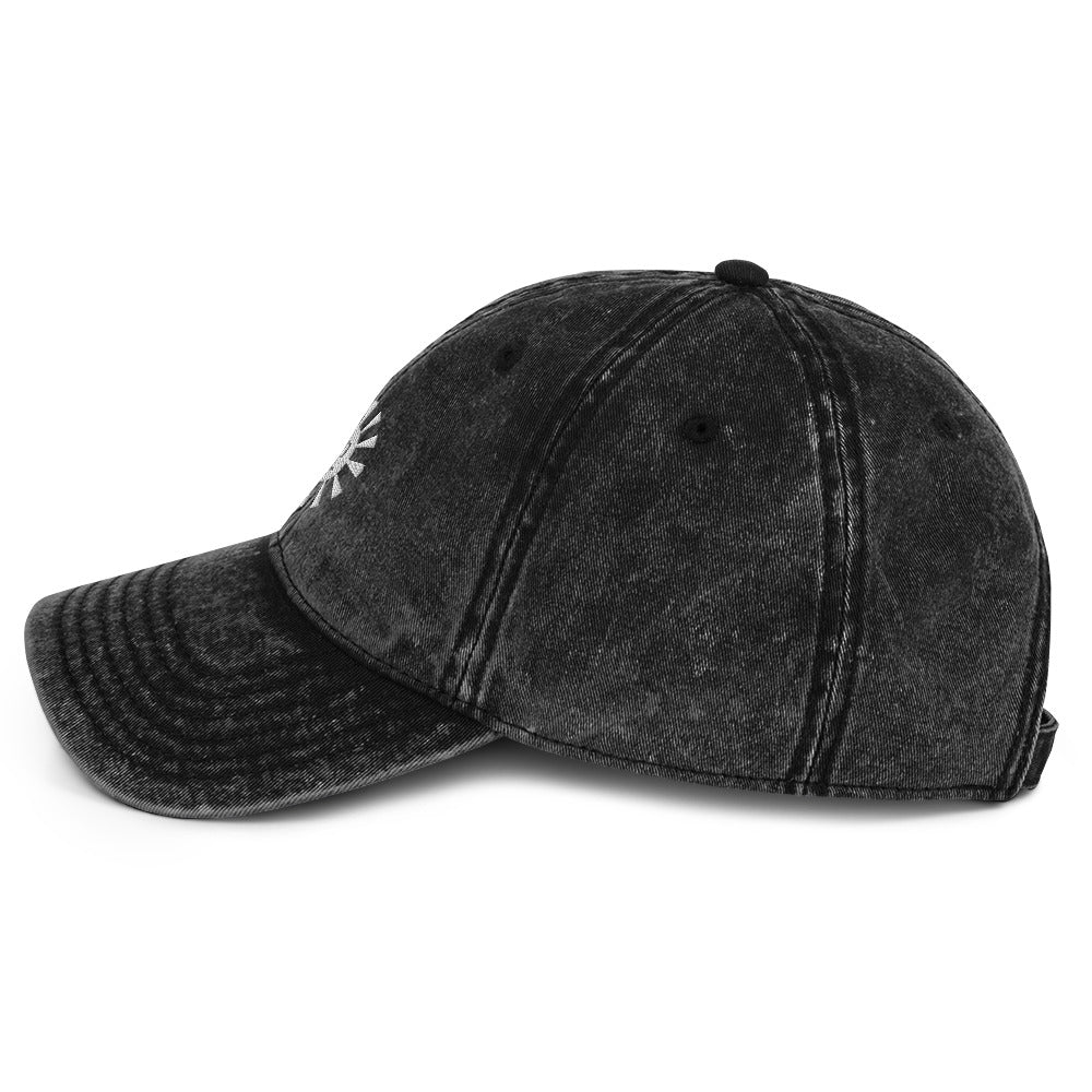 Sunny Side Pup Logo Vintage Cotton Twill Cap