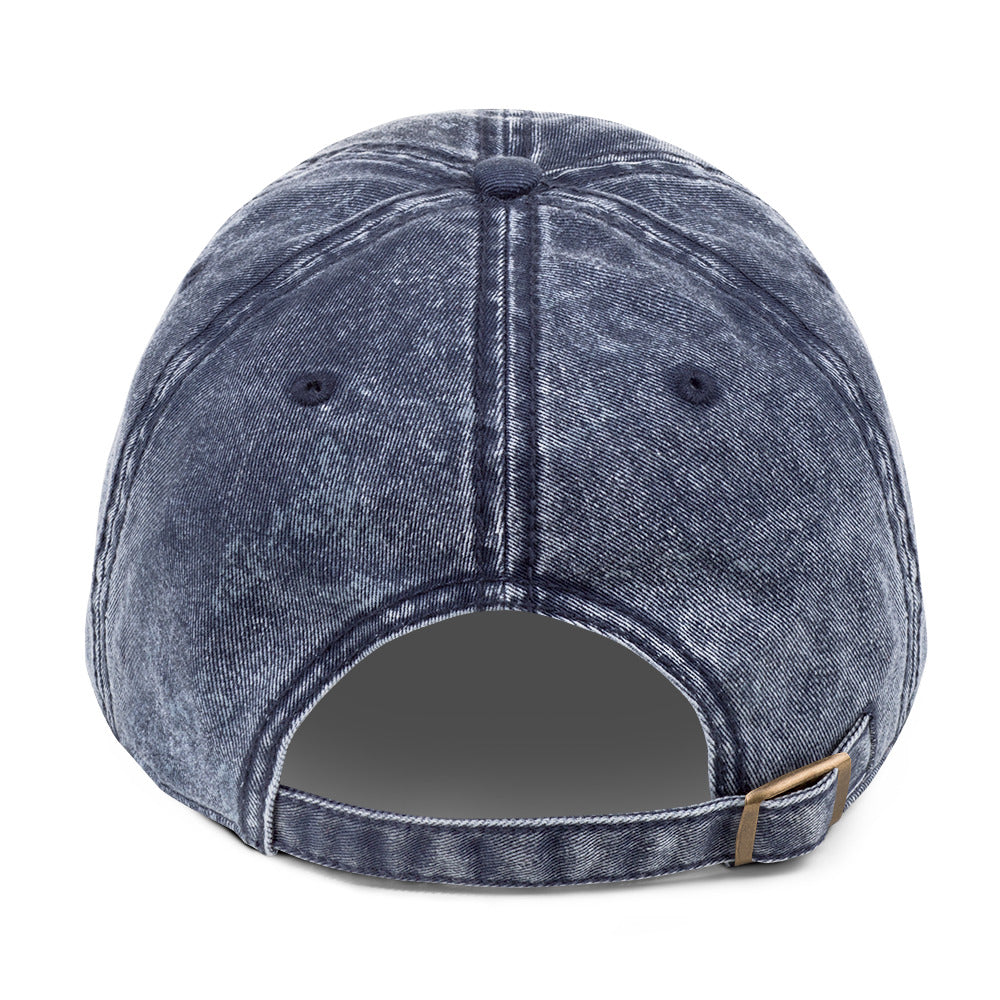 Sunny Side Pup Logo Vintage Cotton Twill Cap