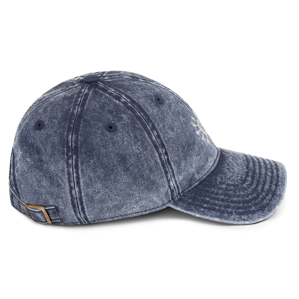 Sunny Side Pup Logo Vintage Cotton Twill Cap