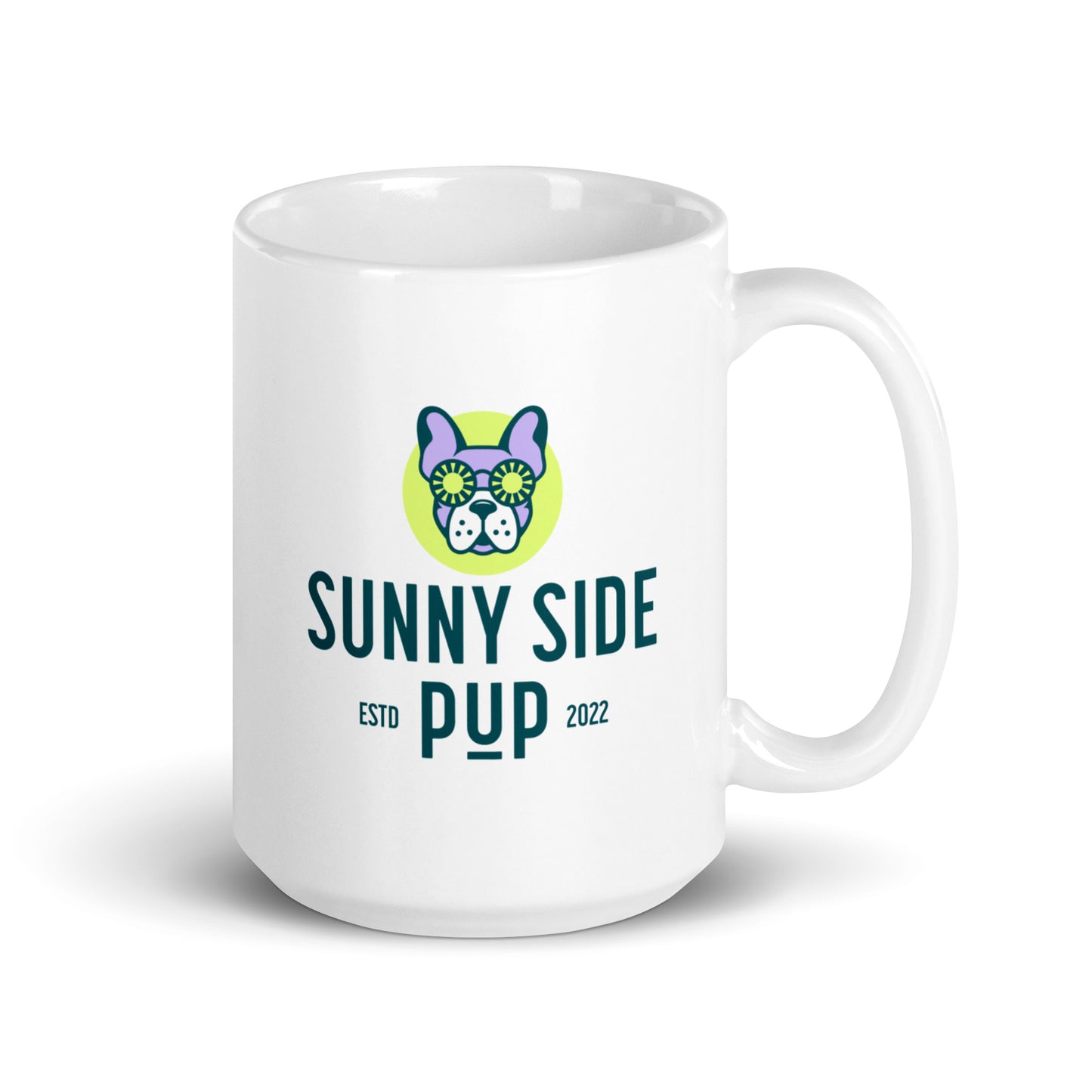 Sunny Side Pup Ceramic Mug